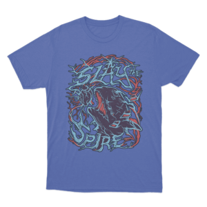 Heart of Metal T Shirt Blue