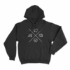 Slay the Spire 4 Character Heads Hoodie Black