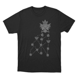 Slay the Spire Act 2 Map T Shirt Black