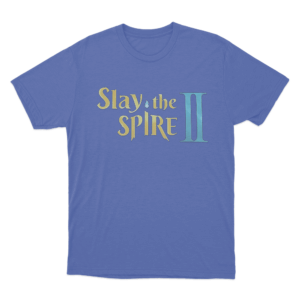 Slay the Spire II Logo T Shirt Blue