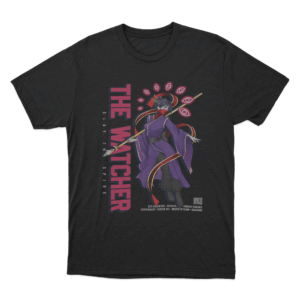 The Watcher Character T Shirt Black